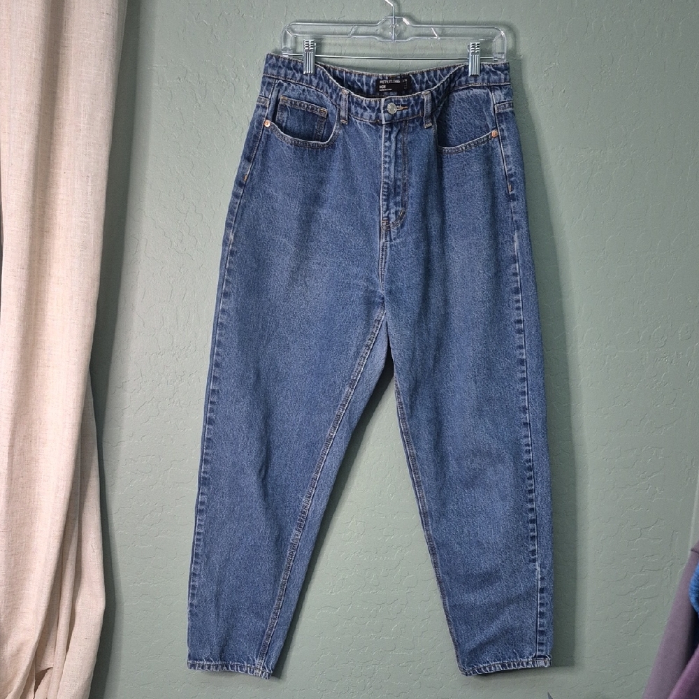 PrettyLittleThing Blue Denim Jeans